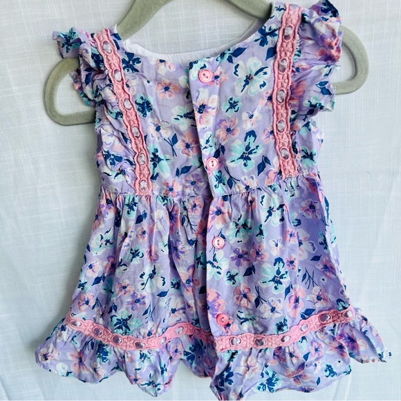 Hatley floral dress - 3-6 months - Picture 2 of 3